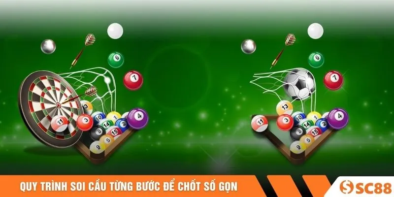 Quy trình soi cầu từng bước để chốt số gọn