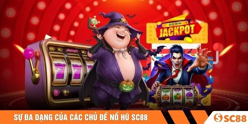 Sự đa dạng của các chủ đề nổ hũ SC88